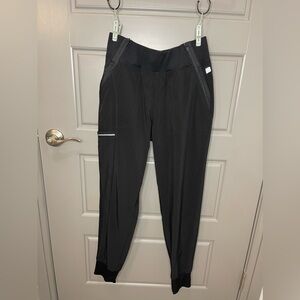 Cherokee Infinity Black Small Jogger Scrub Bottom
